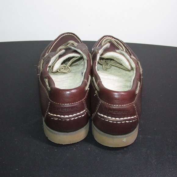 Wool-Lined Sperry Boat Shoes - Men's 9 - Picture 3 of 9